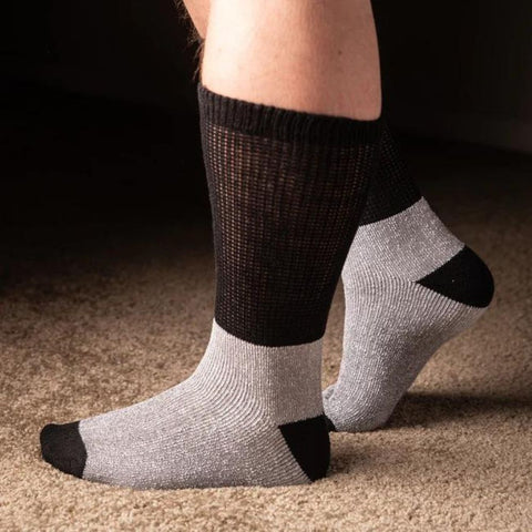 CareApparel CareActive Diabetic Thermal Socks, 2 Pairs