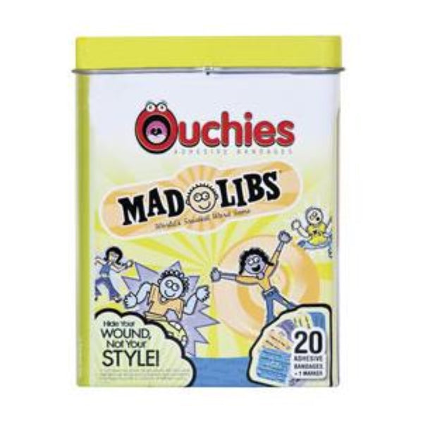 Ouchies Mad Libs Adhesive Bandages, 20 Count