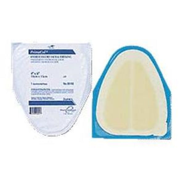 Derma Sciences Primacol Bordered Hydrocolloid Wound Dressing, Sacral Shape