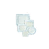 DeRoyal Polyderm Hydrophilic Foam Wound Dressing, Sterile, Latex Free, Non Adhesive, 6" x 6" Border, 3-3/4" x 3-3/4" Foam