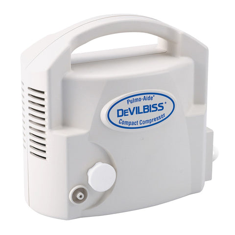 DeVilbiss Pulmo-Aide 3655D Compact Compressor Nebulizer System with Disposable Nebulizer Set