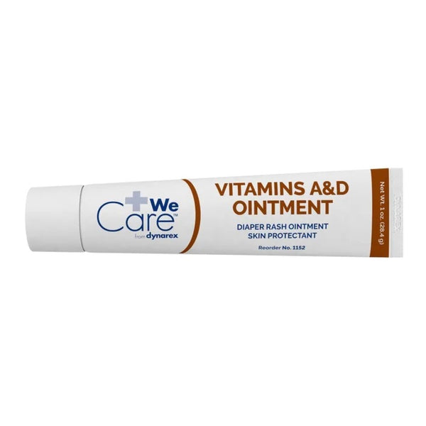 Dynarex WeCare Vitamin A and D Diaper Rash Ointment and Skin Protectant