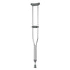 Drive Medical EZ Adjust Aluminum Adult Crutches with Euro-Style Clip and Accessories, Fits Patients 5'2" to 5'10", 300 lb Weight Capacity