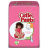 Cutie Pants Refastenable Training Pants for Girls Medium 2T to 3T, Up to 34 lb