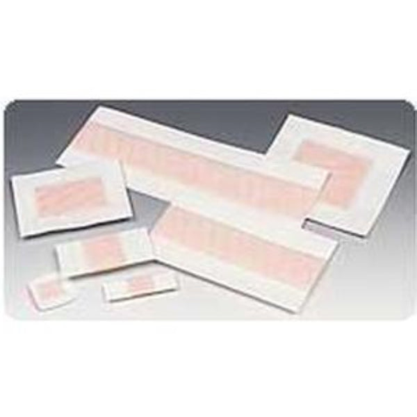 Ferris PolyMem QuadraFoam Island Hydrogel Dressing, 4" x 5" with 2" x 3" Membrane Pad