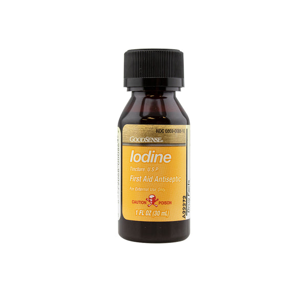 Geiss Destin & Dunn GoodSense 2% Iodine Tincture Skin Antiseptic 1 oz, VJ00086