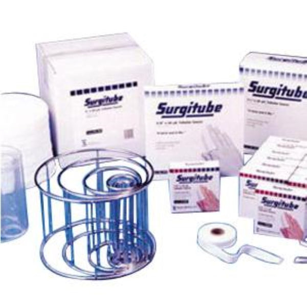 Derma Sciences Surgitube Tubular Gauze Bandage for Small Fingers, Toes, Size 1, 5/8" x 15 yds, White