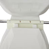 Medline Guardian Aluminum Toilet Safety Rail, Up to 300 lb Support, Adjustable Handles, Rotate Back, G30300
