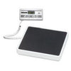 Pelstar Professional Home Care Digital Floor Scale 400 lb Capacity, White, Durable Non-skid Platform Mat