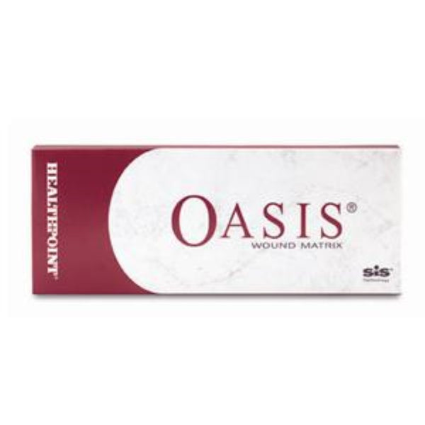 Healthpoint Oasis Fenestrated Wound Matrix Dressing 3 x 3-1/2cm, Ultra- thicker, stronger, and more durable, Easy to trim to the exact size and shape of the wound