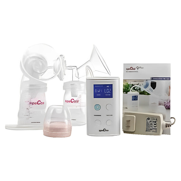 Spectra S9 Plus Advanced Portable Rechargeable Double Electric Breast Pump, Hospital Strength, Up to 260 mmHg Suction Strength