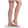 Juzo Unisex Soft Opaque Knee-High Compression Stockings, Open Toe, Latex-Free, Black, Size 1 Regular