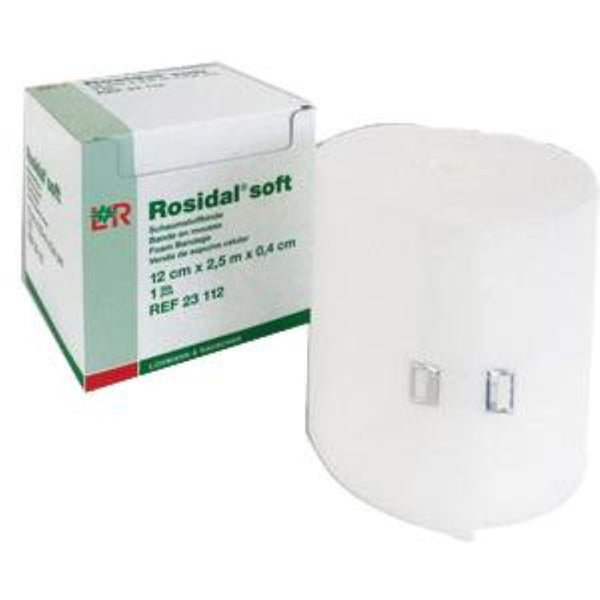 Lohmann Rauscher Rosidal Soft Foam Padding Bandage, Washable, Latex-free, 6" x 1/6" x 2-5/4" yds, 23113
