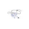 Amsino AMSure Urinary 2000 mL Pear Shape Drainage Bag, Anti-Reflux