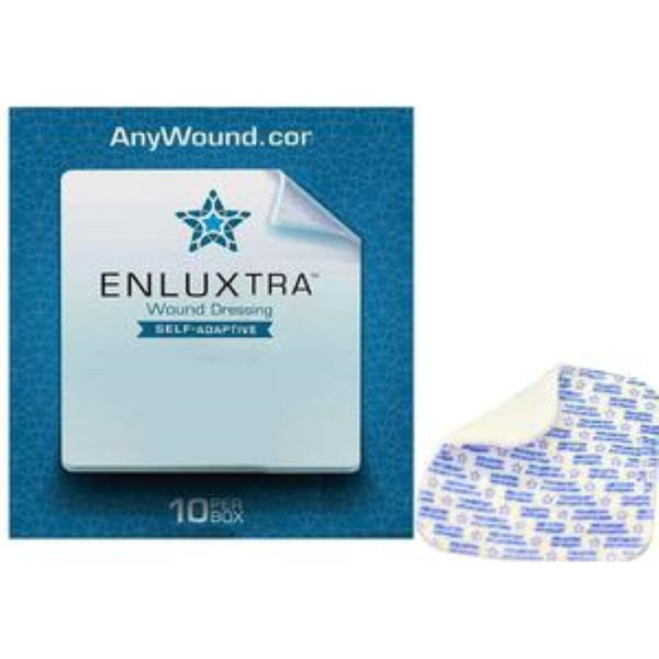 Osnovation Systems Enluxtra Humifiber Self-Adaptive Wound Dressing, 4 x 4 In.