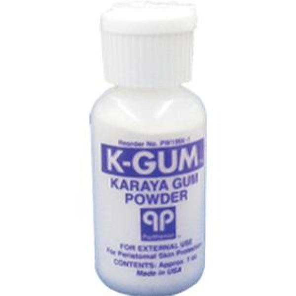 Parthenon K-Gum Karaya Gum Powder, 1oz Bottle, P19661