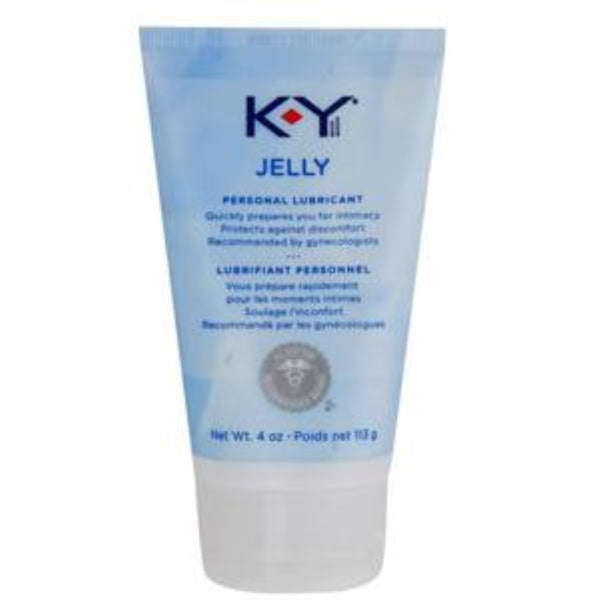 K-Y Personal Lubricanting Gel Jelly 4 oz. Tube
