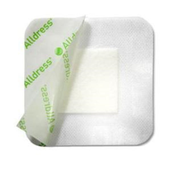 Molnlycke Alldress Self-Adherent Composite Dressing, Highly Absorbent, Moisture Proof 6 x 6 In.
