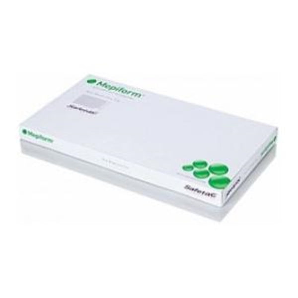 Molnlycke Mepiform Safetac Self-Adherent Soft Silicone Dressing 4" x 7"