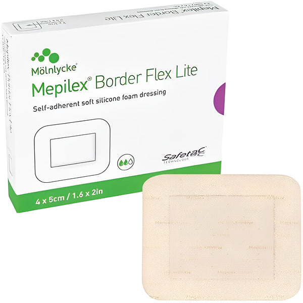 Mepilex Border Lite Flex Dressing 1.6" x 2"