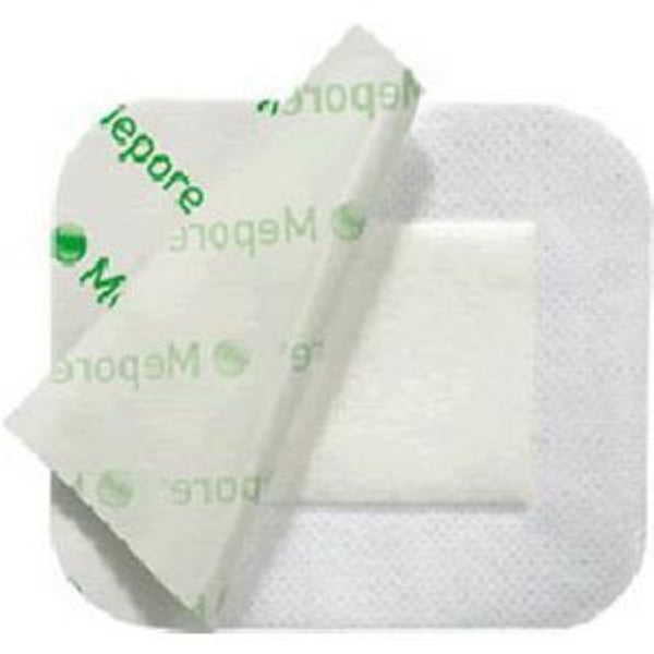 Molnlycke Mepore Self-Adhesive Absorbent Island Dressing, Sterile, Non-Woven, Elastic 3-3/5" x 6"