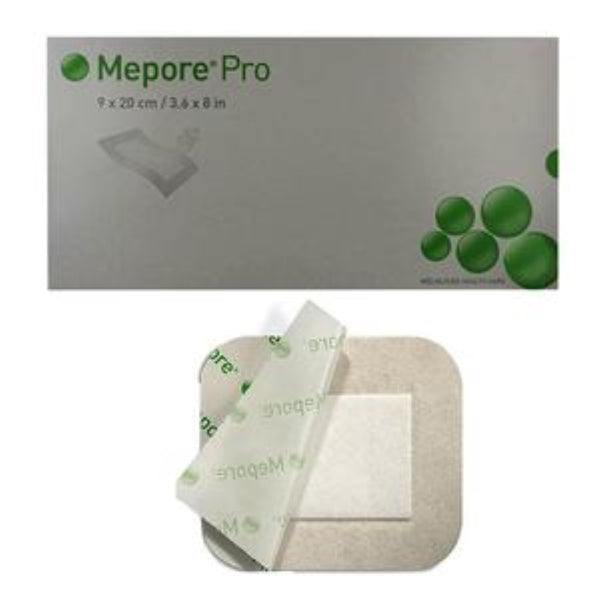Molnlycke Mepore Pro Self-Adhesive Absorbent Surgical Dressing, 3.6 x 8 In.