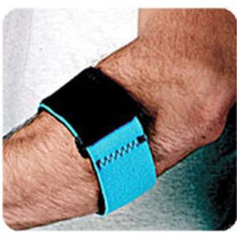 Scott Specialties Neoprene Tennis Elbow Strap Universal Blue, 7" to 15"