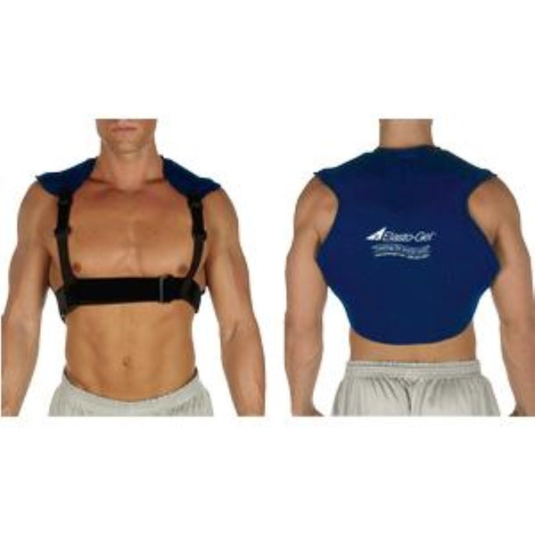 Southwest Technologies Elasto-Gel Hot/Cold Pack Neck/Back Combo Wrap, Re-Usable, Not Leak if Punctured