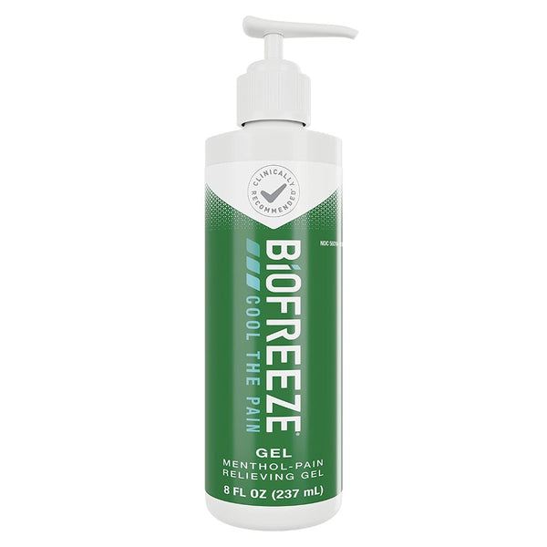 Biofreeze Menthol Fast-Acting Pain Relieving Gel, Topical Analgesic