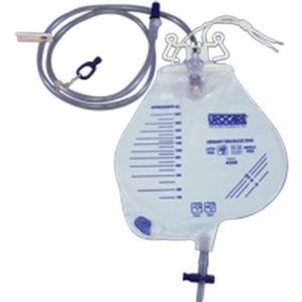 Urocare 2000 mL Closed System Foley Catheter Drainage Bag with 50 in. Tubing