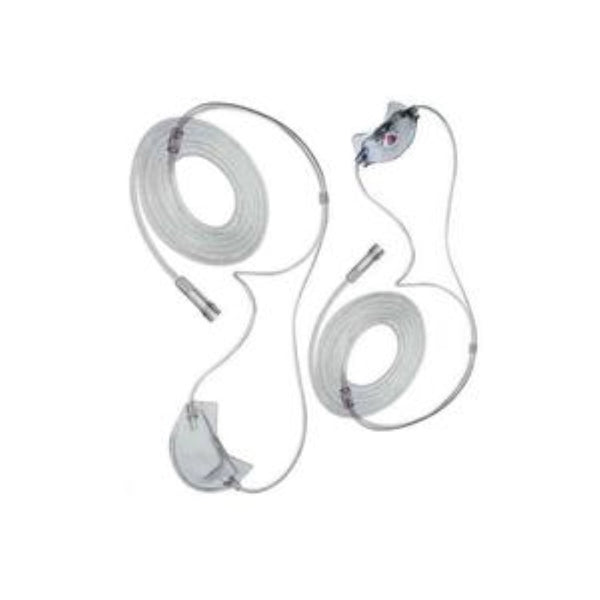 Westmed PediFlo Nasal Mask Pediatric, 7 ft. Kink-Resistant Tubing