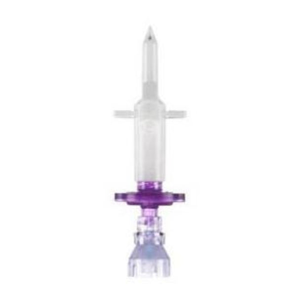 Braun Standard Spike Dispensing Pin with Safesite Valve and Luer Slip Connector, Needle-Free