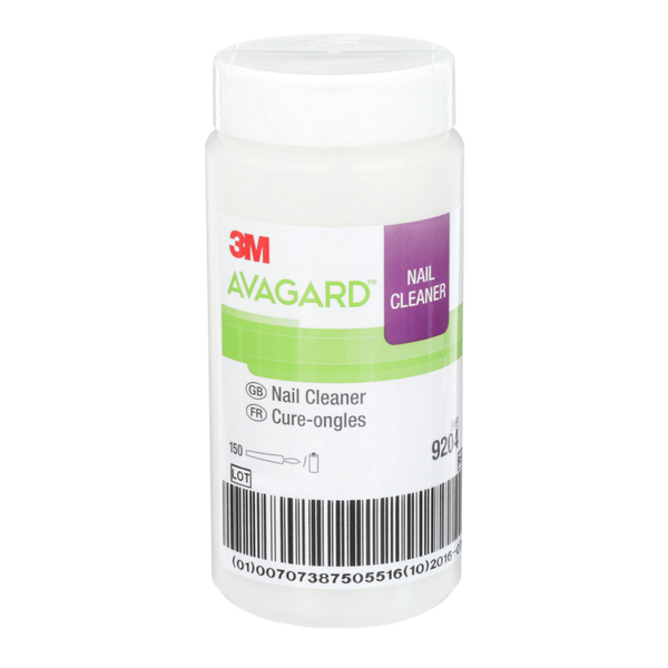 3M Avagard Nail Cleaner, FDA-Approved White, 9204, 9204