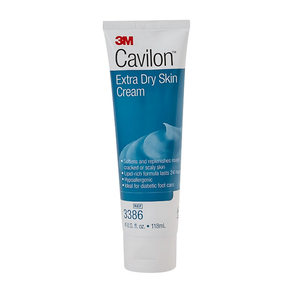 3M Cavilon Extra Dry Skin Moisturizing Cream, 4 oz Tube, 3386