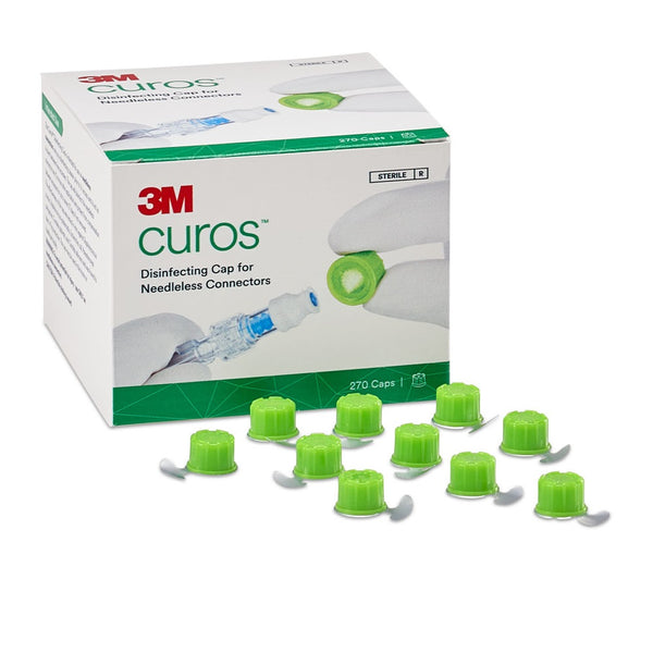 3M Curos Disinfecting Caps for Needleless Connectors, CFF1-270