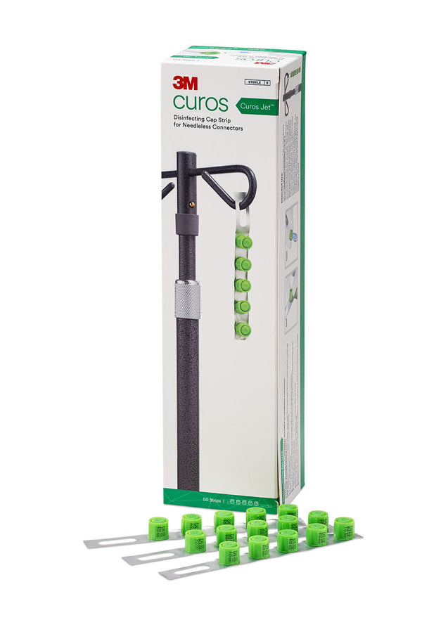 3M Curos Jet Disinfecting Caps for Needleless Connectors, CFJ5-250