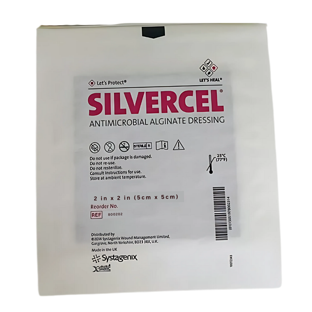 Systagenix Silvercel Antimicrobial Alginate Dressing | Infection Protection