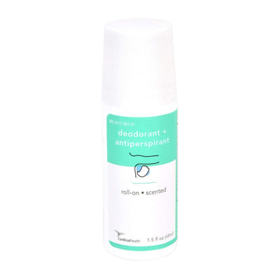 Cardinal Health Scented Roll-On Deodorant and Antiperspirant, 1.5 oz (4.5 ml), AG-DRO