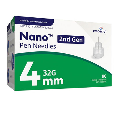 embecta Ultra-Fine Pen Needles, BD Becton Dickinson