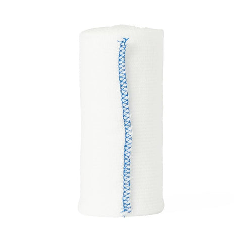 Medline Swift-Wrap Nonsterile Elastic Stretch Bandage with Self-Closure, 4" x 5yd., High Compression, Latex-free, White, MDS077004