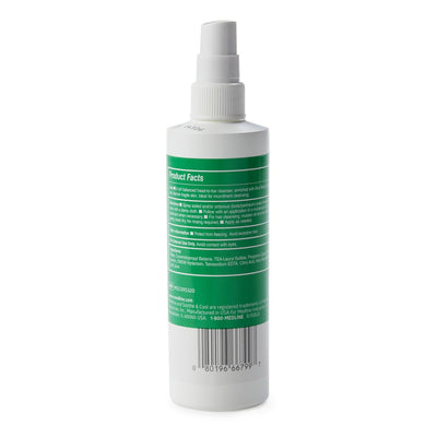 Medline Soothe & Cool Total Body Cleansers, No-Rinse Body Wash 8 Oz. Spray Bottle, Fragrance Free, MSC095320