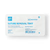 Medline Suture Removal Tray with Metal Littauer Scissors, Sterile, Single-use, Latex Free, MDS707555