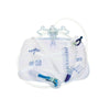 Medline 2000 mL Urinary Drainage Bag with Anti-Reflux Tower with Metal Clamp, DYND15203