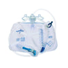 Medline 2000 mL Urinary Drainage Bag with Anti-Reflux Tower with Metal Clamp, DYND15203