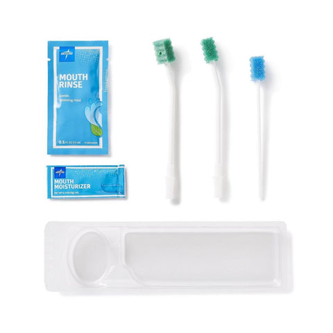Medline Standard Suction Swab Kits with Biotene Rinse, Adult, Disposable, MDS096513