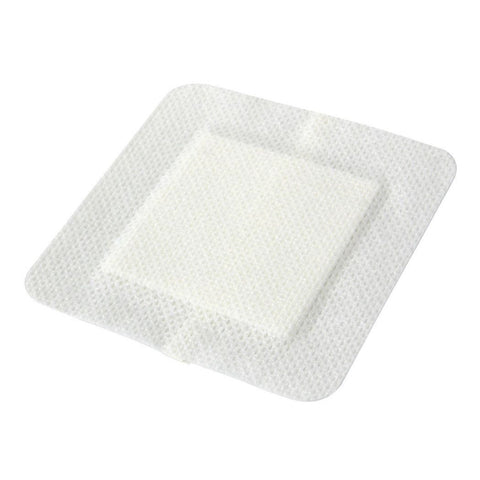 Medline Bordered Gauze Adhesive Island Wound Dressing, 2"x 2" with 1"x 1" Pad, Sterile, MSC3222