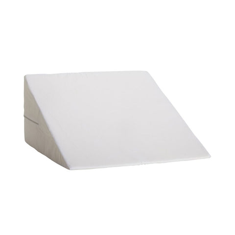 Mabis DMI Orthopedic Foam Bed Wedge Pillow with White Cover, Available in 7", 10", 12" Height