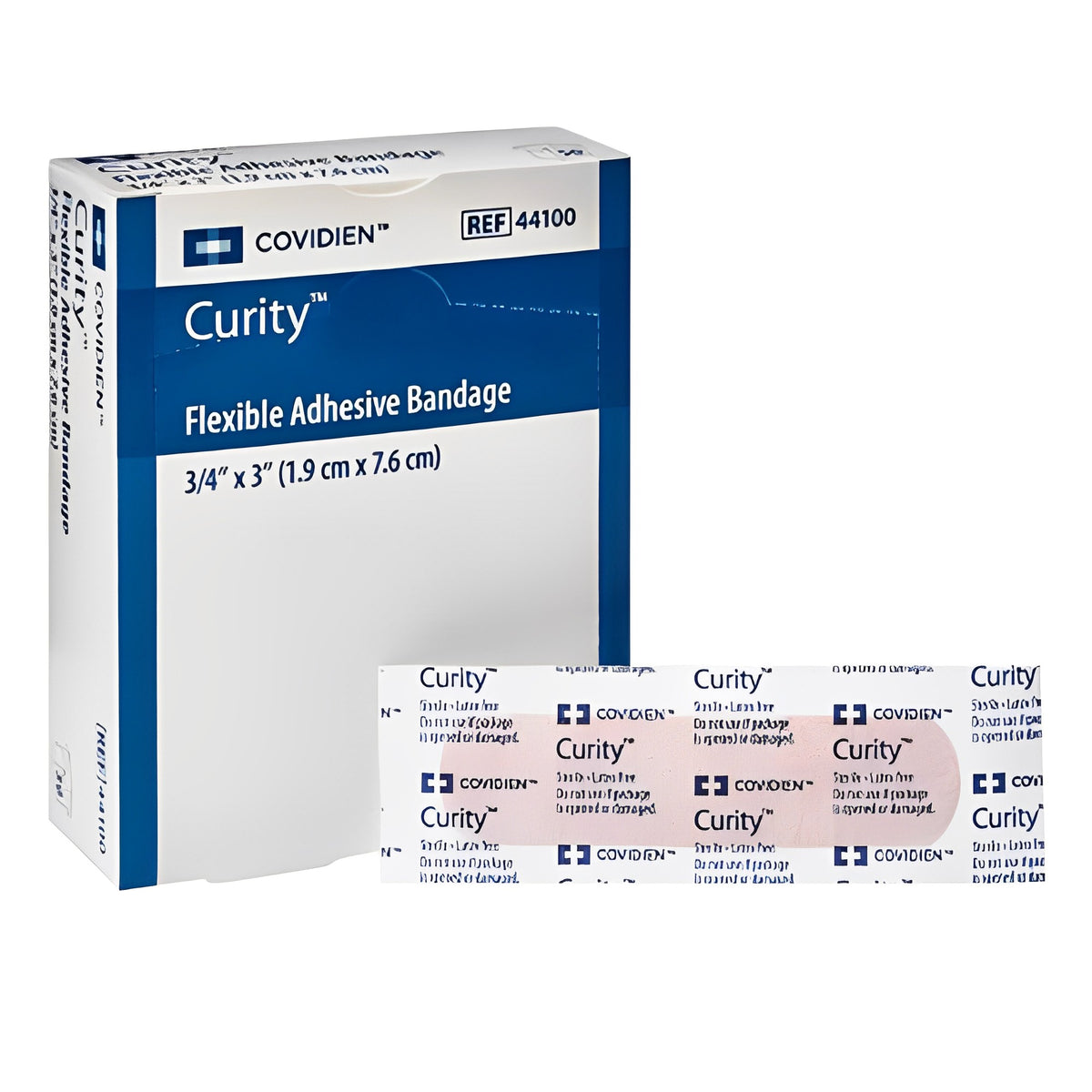 Curity Flexible Fabric Adhesive Bandage, Sterile, Latex-Free– Medicinal ...