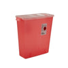 Kendall Multi-Purpose Sharps Container with Hinged Rotor Lid, 3 Gallon