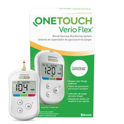 Lifescan OneTouch Verio Flex Blood Blood Sugar Test Strips / Meters / Monitoring Kits